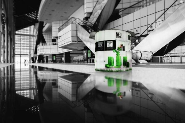 airport kiosk