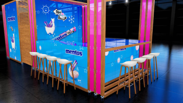 customized wood bar