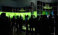 exhibition glass stand heineken